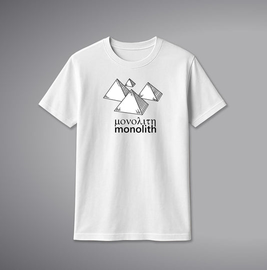 Pyramid T-Shirt – Geometric Cotton Tee with Pyramid Design | SORA FASHION
