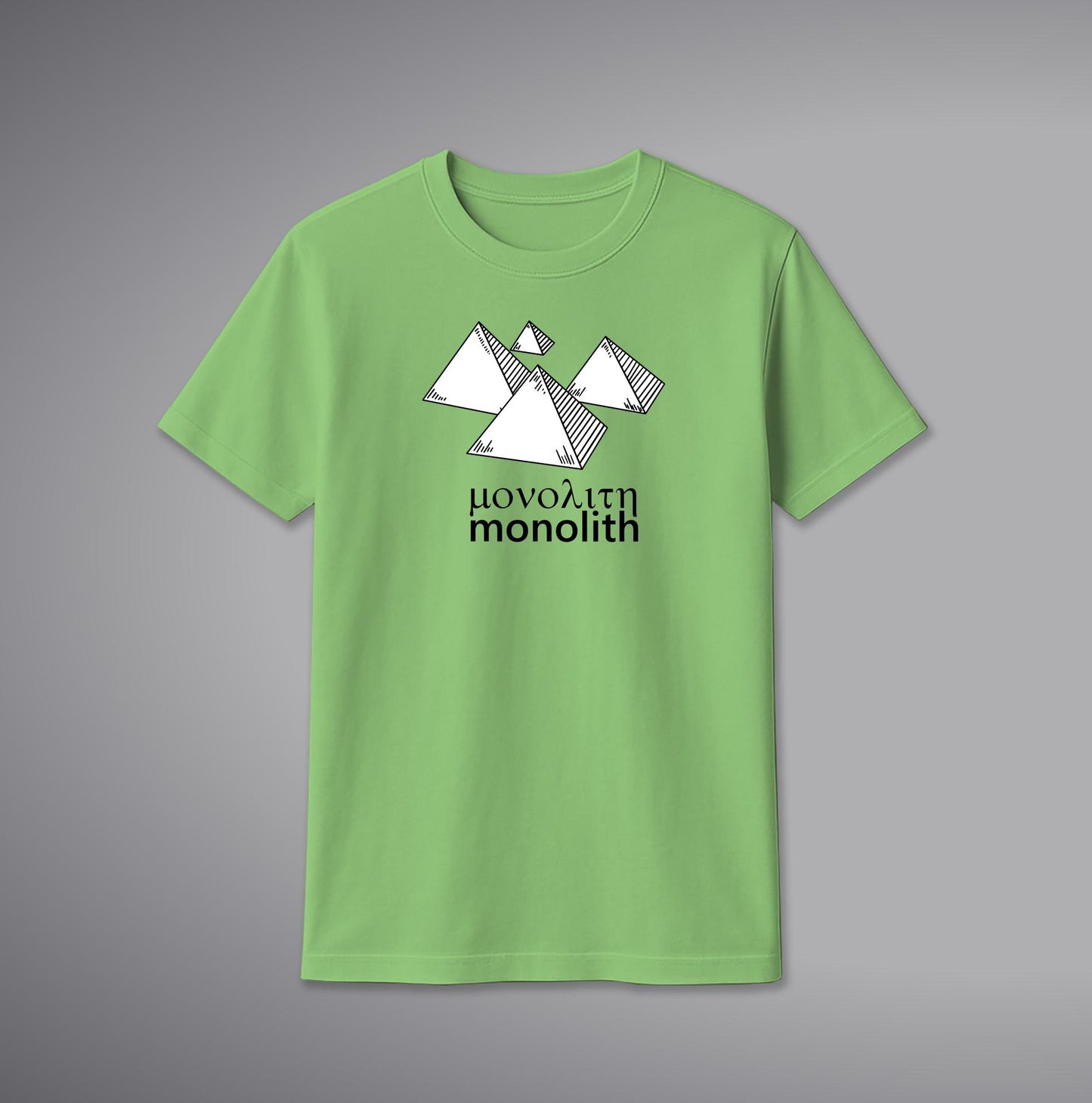 Pyramid T-Shirt – Geometric Cotton Tee with Pyramid Design | SORA FASHION