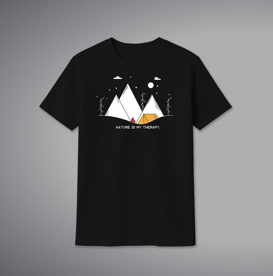 Nature T-Shirt – Minimal Earth-Inspired Cotton Tee for Men & Women | SORA FASHION