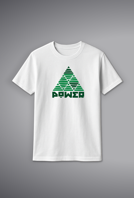 Geometric Triangle Design T-Shirt for Women – 100% Cotton | Shop Online at SORA Fashion