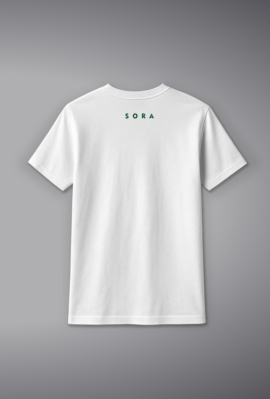 Geometric Triangle Design T-Shirt for Women – 100% Cotton | Shop Online at SORA Fashion