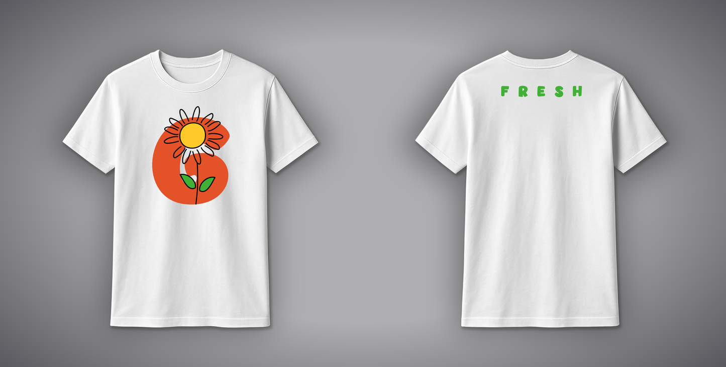 🌻 Sunflower Bloom – 100% Cotton T-shirt by SORA FASHION