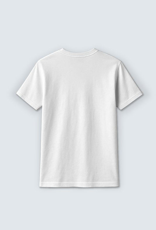 Cotton T-Shirt :  “Vibes” Text Design Cotton T-Shirt