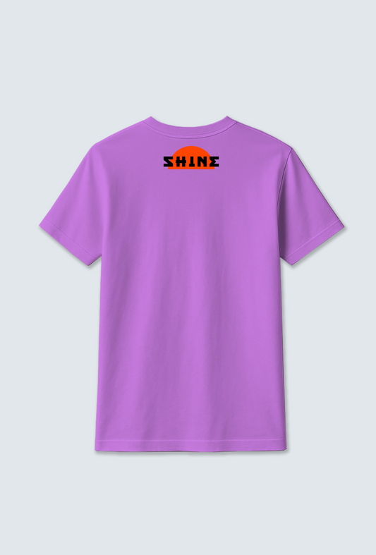 Cotton T-Shirt : Sunset Design T-Shirt – Inspired by Seawater Serenity