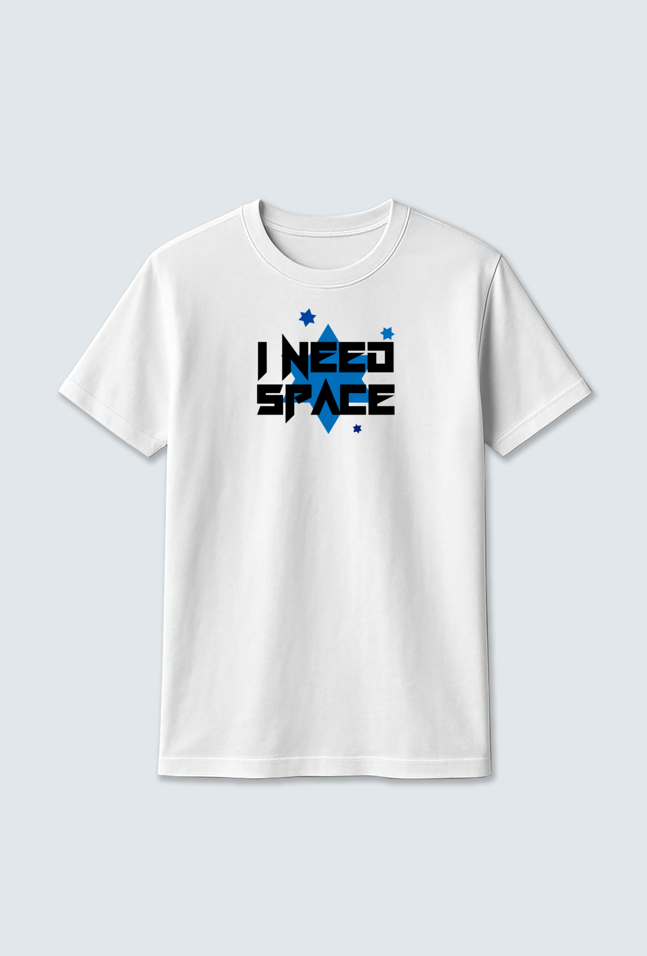 Cotton T-shirt  :  I Need Space" Cotton T-shirt – Bold, Cool & Comfy 🚀🪐