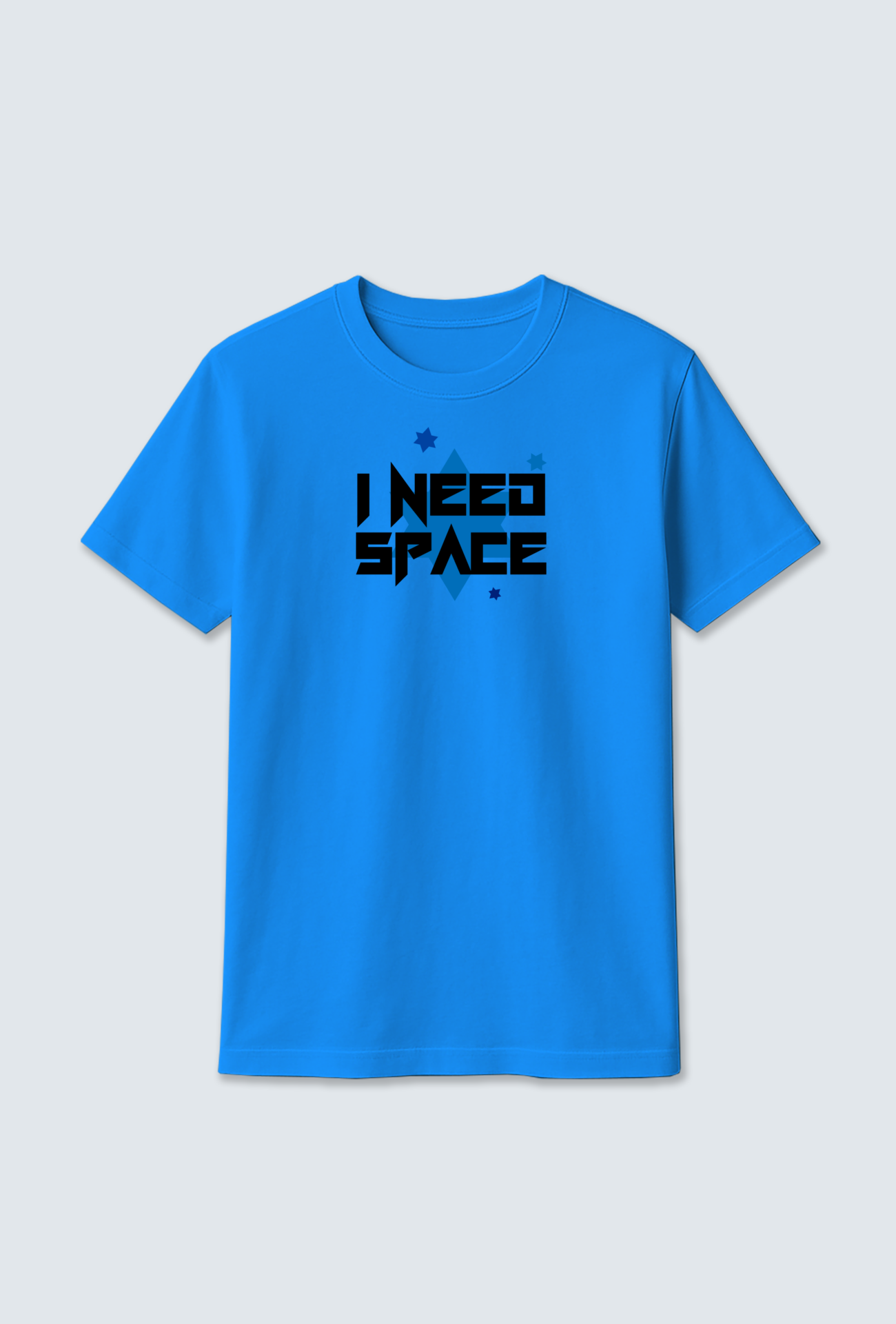 Cotton T-shirt  :  I Need Space" Cotton T-shirt – Bold, Cool & Comfy 🚀🪐