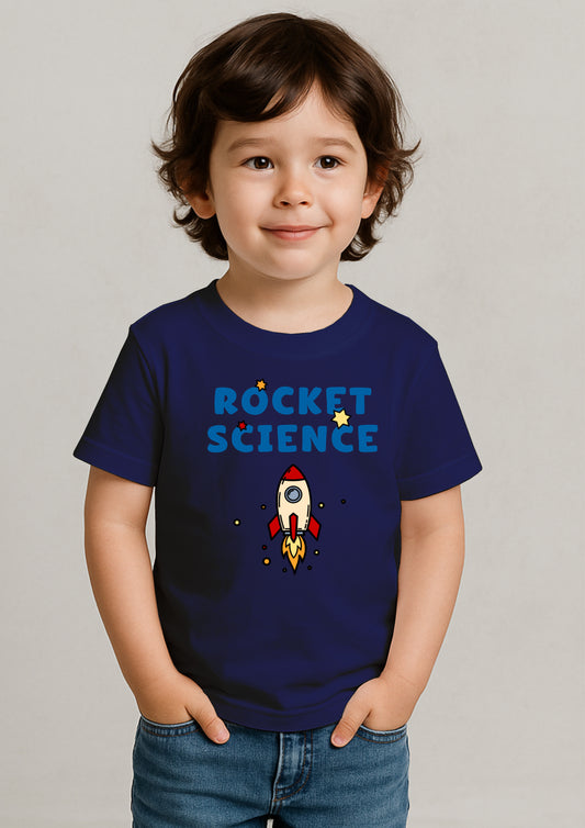 🚀 Rocket Print T-Shirt for Kids – 100% Cotton | Shop Online at SORA Fashion