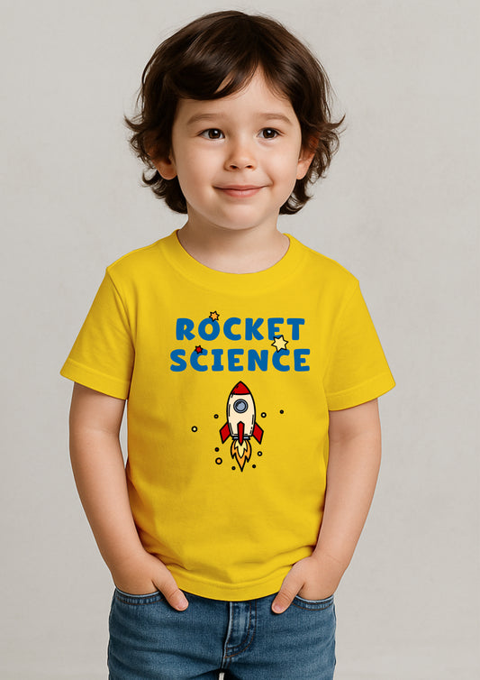 🚀 Rocket Print T-Shirt for Kids – 100% Cotton | Shop Online at SORA Fashion