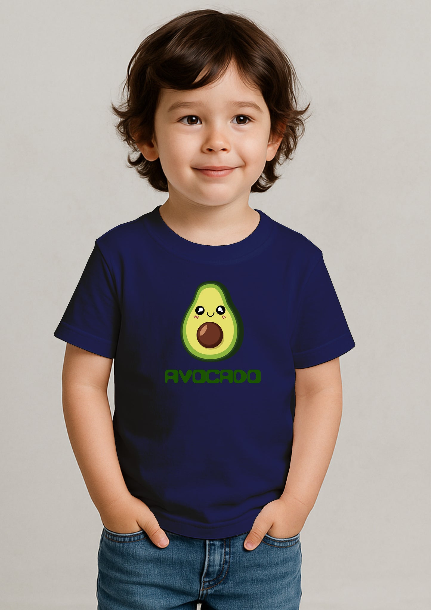 🥑 Cute Avocado (Ava-Coda) T-Shirt for Kids – 100% Cotton | Buy Online at SORA Fashion