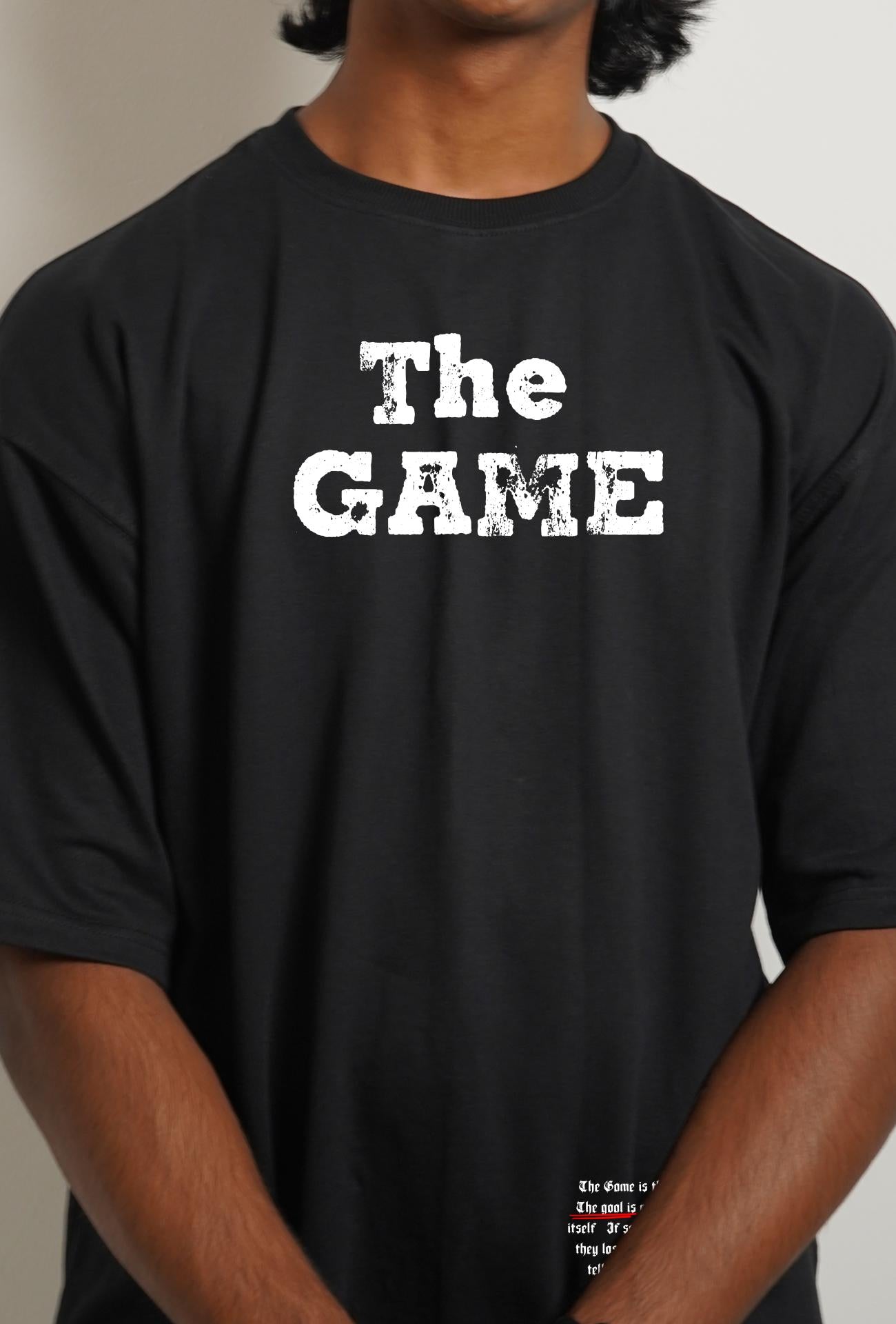 The Game T-Shirt – Attitude Graphic Cotton Tee for Men & Women | SORA FASHION