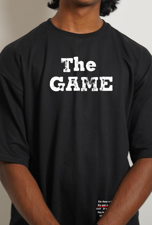 The Game T-Shirt – Attitude Graphic Cotton Tee for Men & Women | SORA FASHION